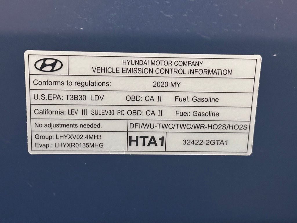 2020 Hyundai Santa Fe SE