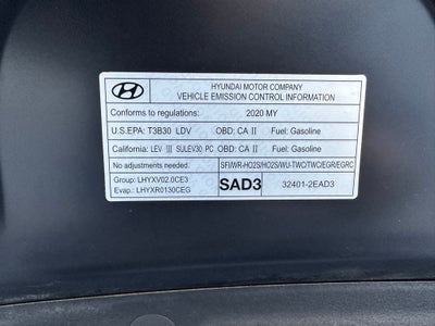 2020 Hyundai Elantra Limited