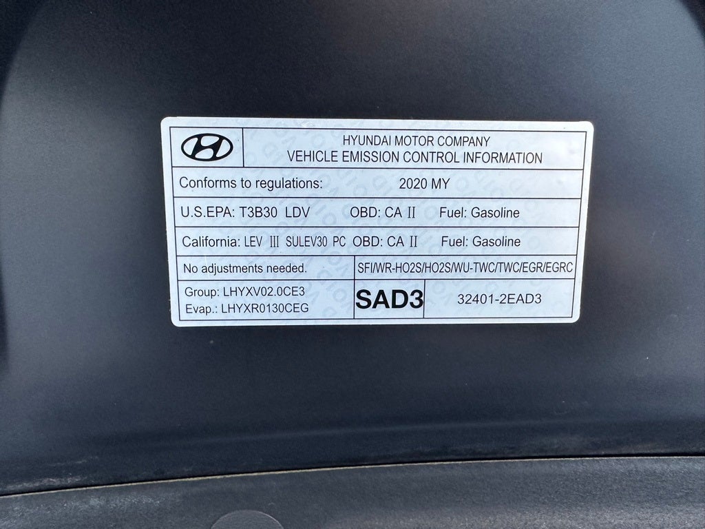 2020 Hyundai Elantra Limited