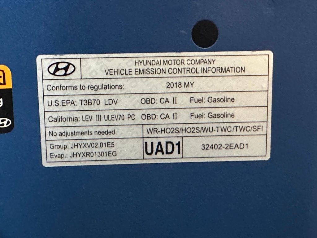 2018 Hyundai Elantra SEL