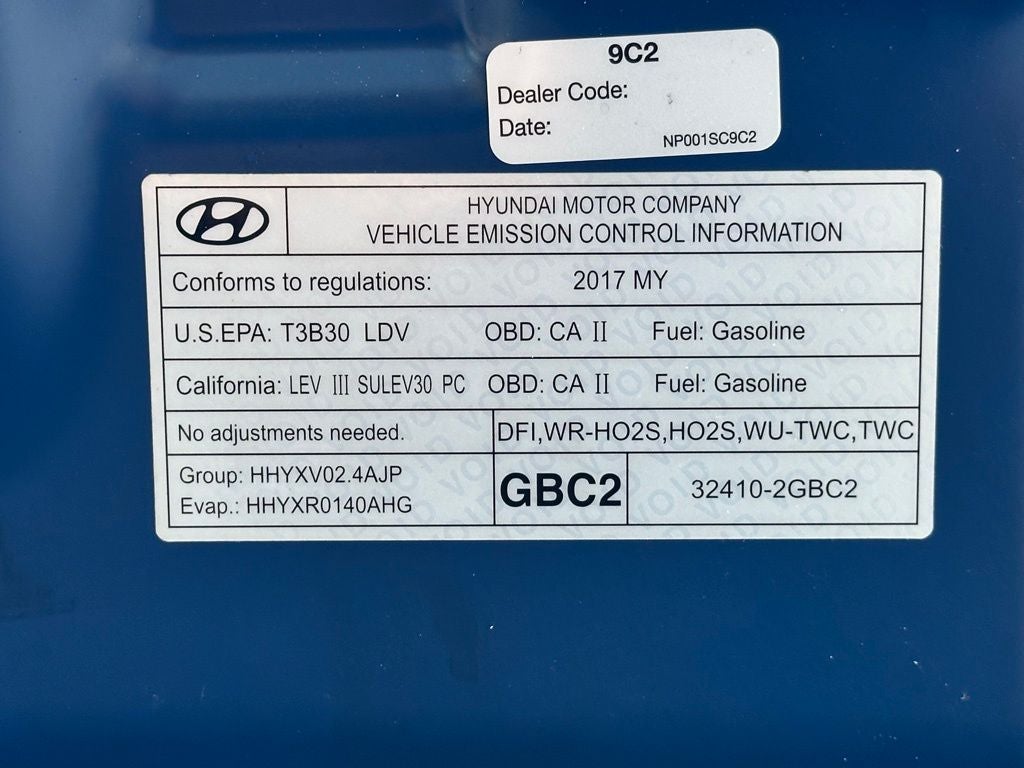 2017 Hyundai Sonata Base