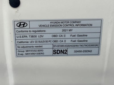 2021 Hyundai Sonata SE