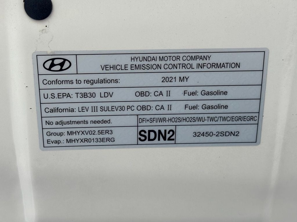 2021 Hyundai Sonata SE