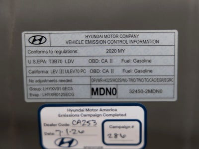 2020 Hyundai Sonata SEL Plus