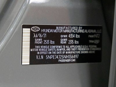 2022 Hyundai Sonata SEL Plus