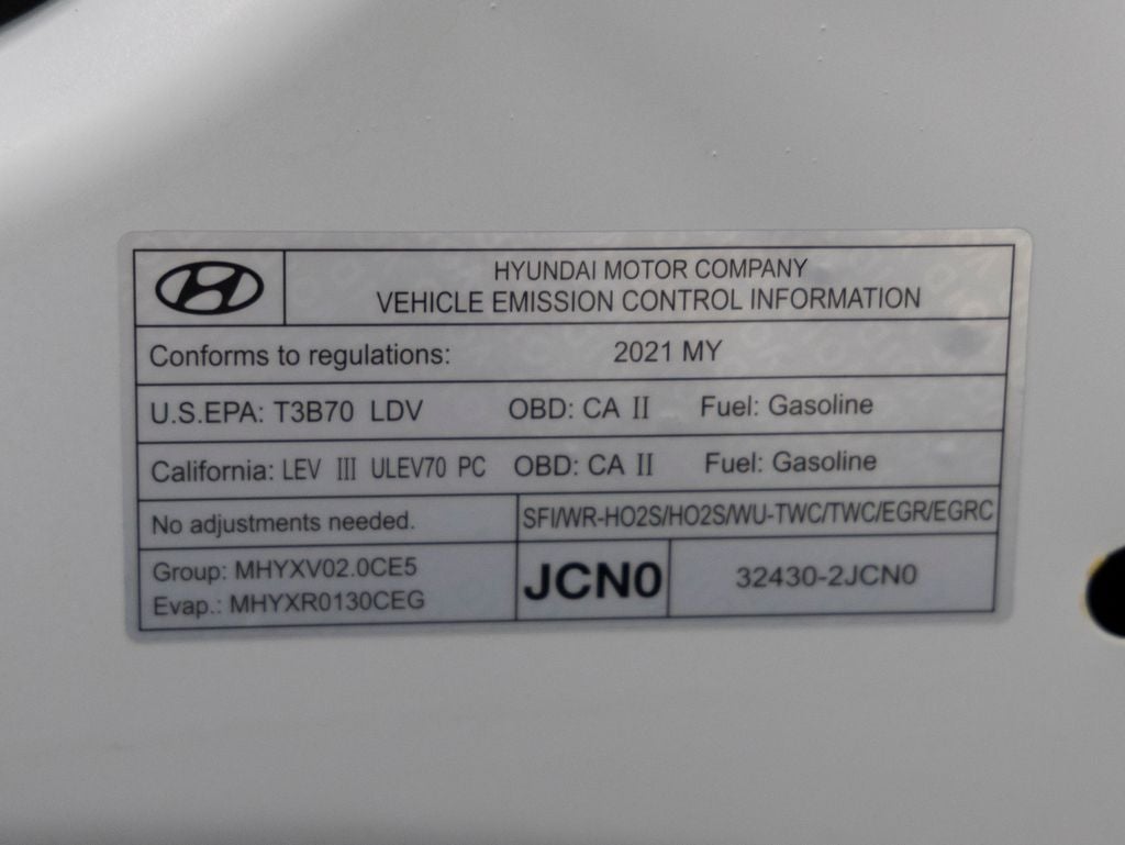 2021 Hyundai Elantra SEL