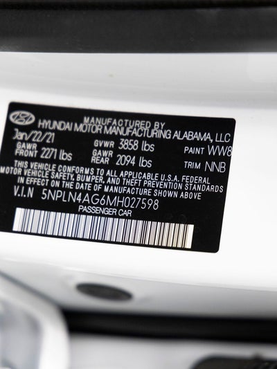 2021 Hyundai Elantra SEL