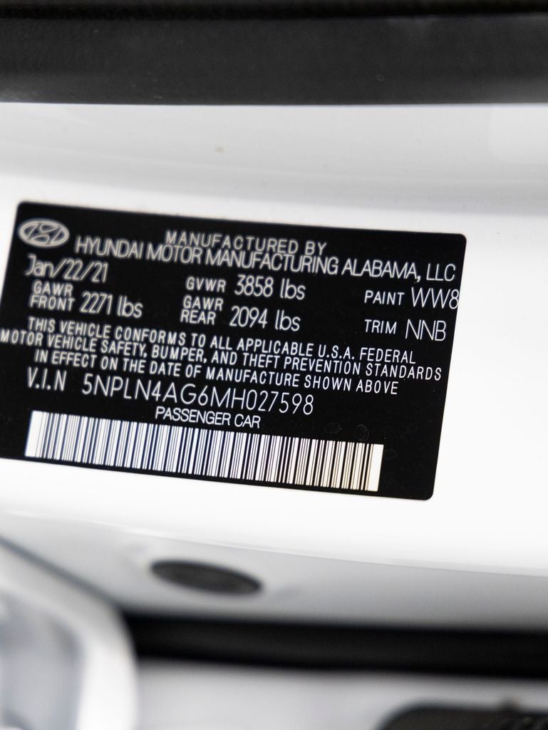 2021 Hyundai Elantra SEL