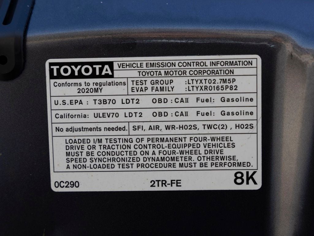 2020 Toyota Tacoma SR5