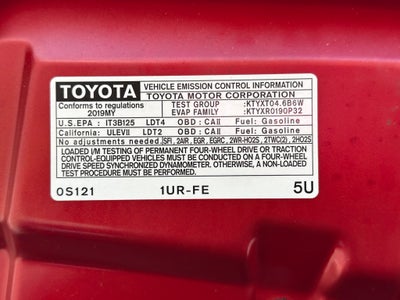 2019 Toyota Tundra SR5 4.6L V8