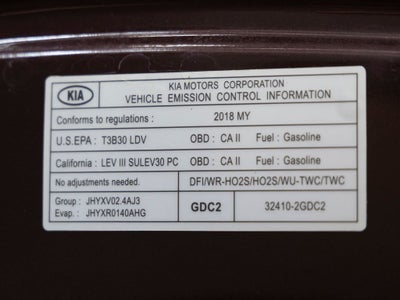 2018 Kia Optima LX