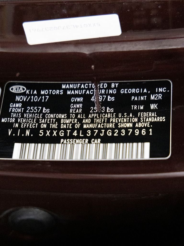 2018 Kia Optima LX