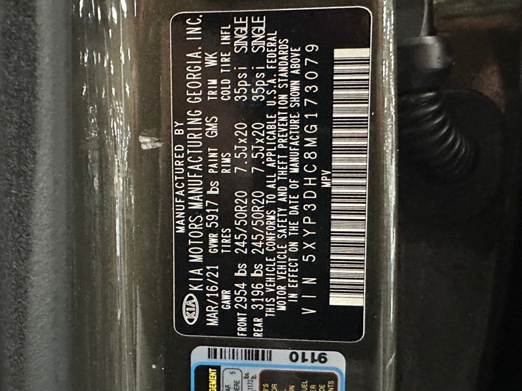 2021 Kia Telluride EX