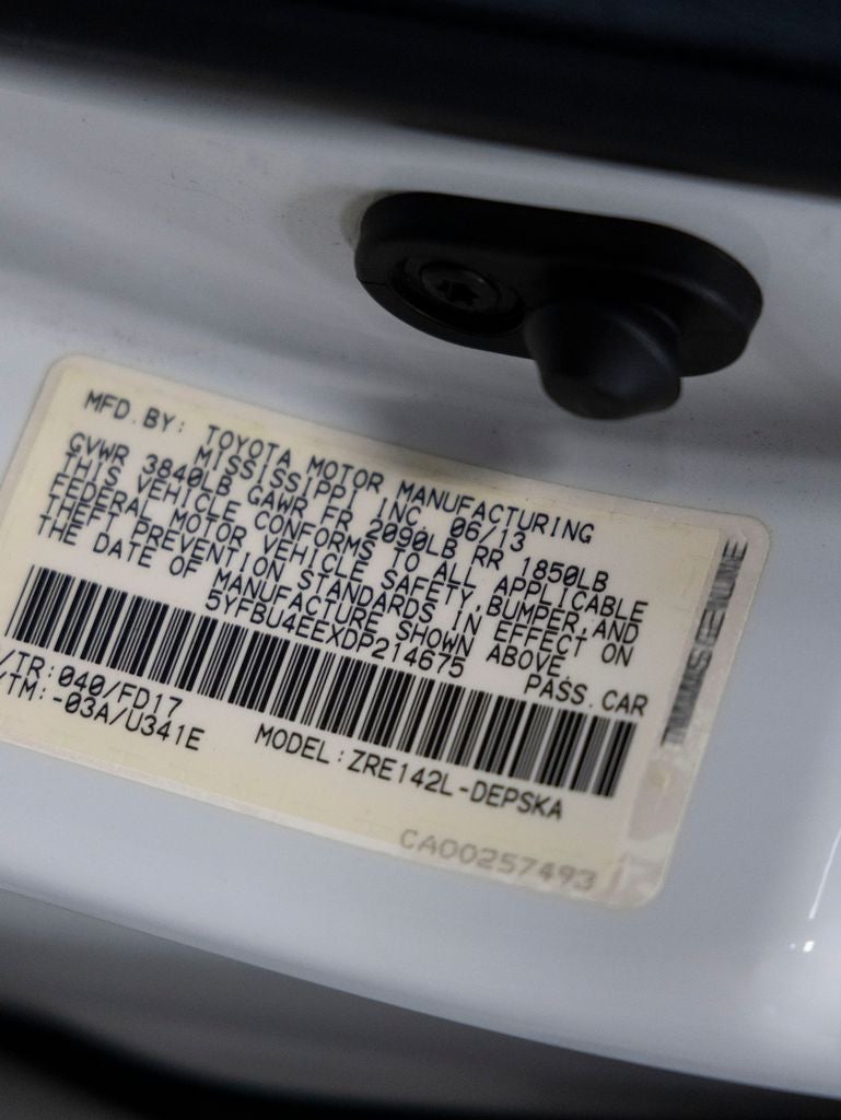 2013 Toyota Corolla S