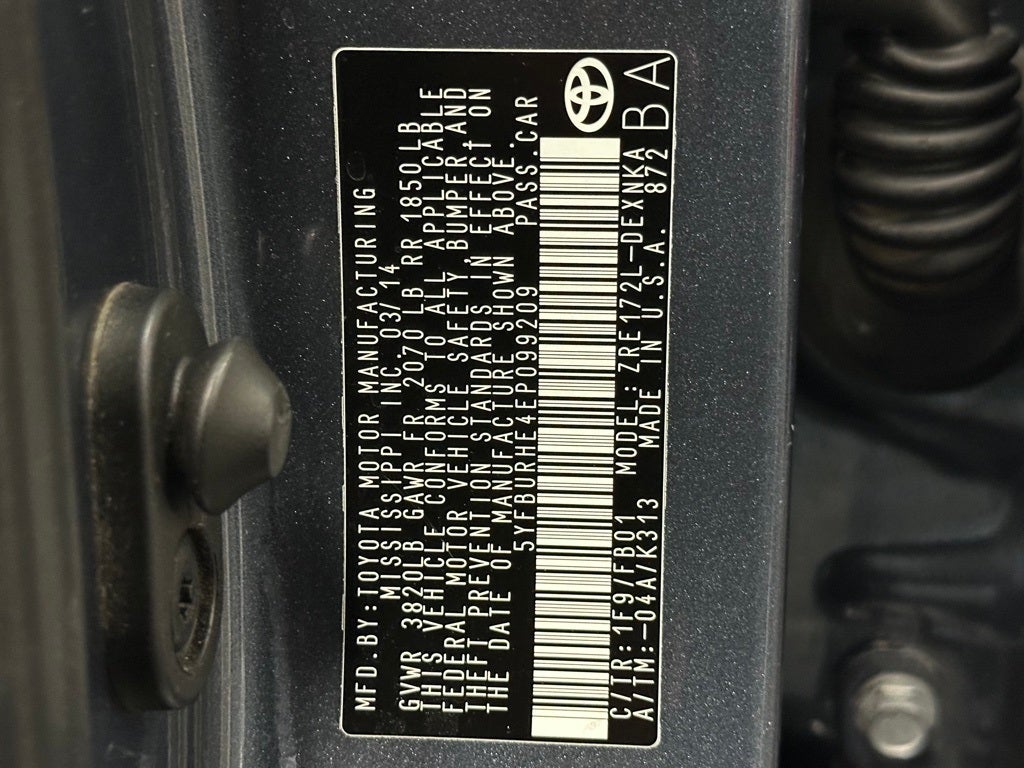 2014 Toyota Corolla LE