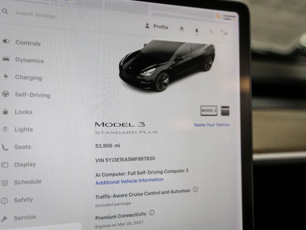 2021 Tesla Model 3 Standard Range Plus