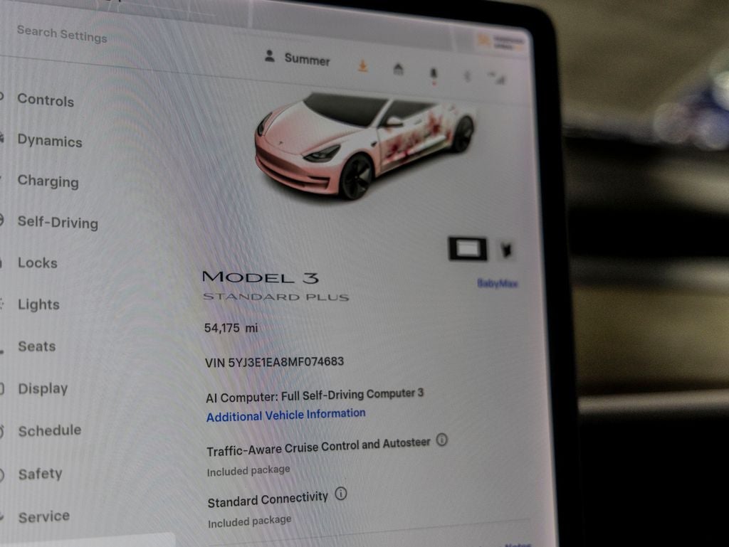 2021 Tesla Model 3 Standard Range Plus