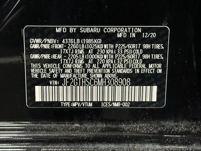 2021 Subaru Crosstrek Sport