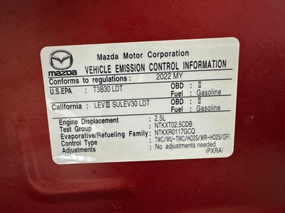 2022 Mazda Mazda CX-5 2.5 S Premium Package