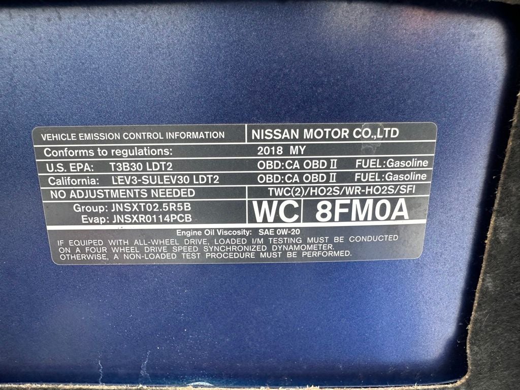 2018 Nissan Rogue SL