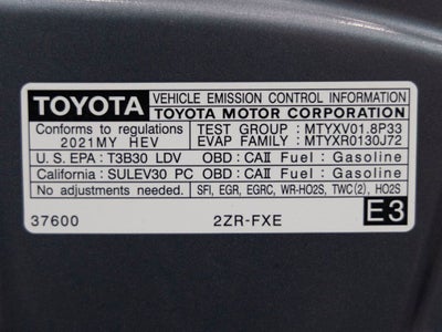2021 Toyota Corolla Hybrid LE