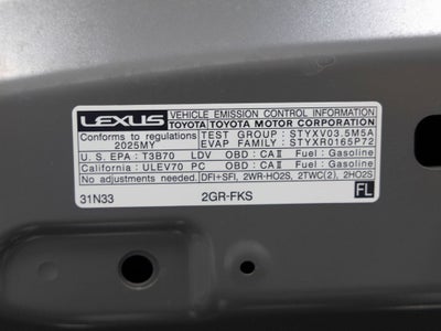 2025 Lexus IS 350 F SPORT