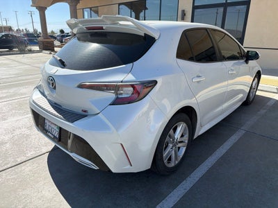 2019 Toyota Corolla Hatchback SE