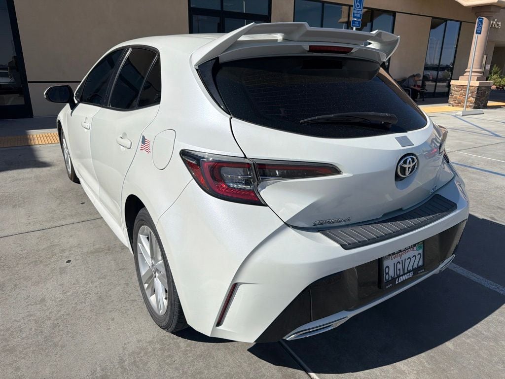 2019 Toyota Corolla Hatchback SE