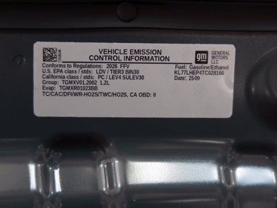 2026 Chevrolet Trax LT