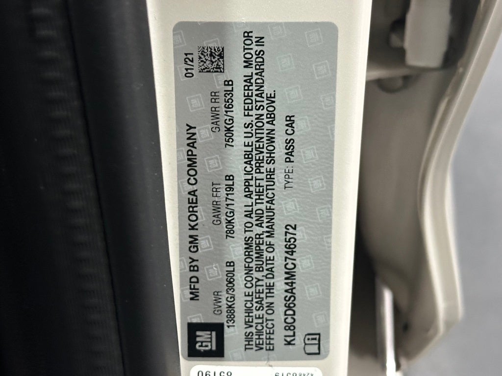 2021 Chevrolet Spark 1LT