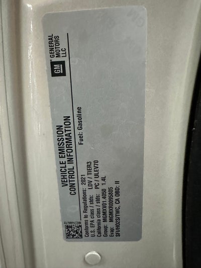 2021 Chevrolet Spark 1LT