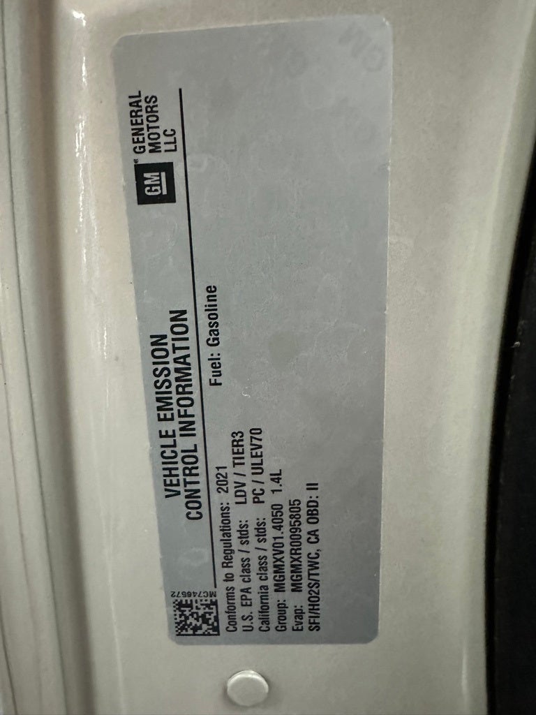 2021 Chevrolet Spark 1LT