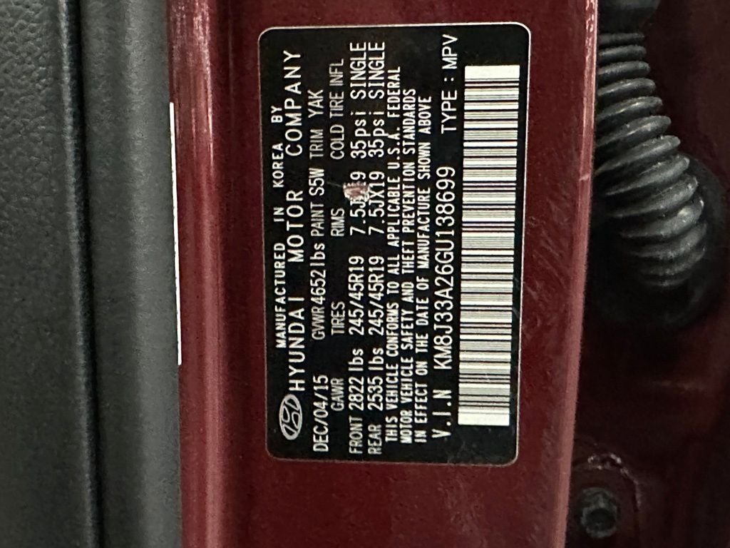 2016 Hyundai Tucson Limited