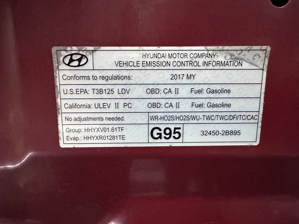 2017 Hyundai Tucson Sport