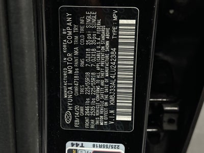 2020 Hyundai Tucson Ultimate