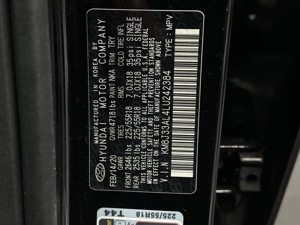 2020 Hyundai Tucson Ultimate