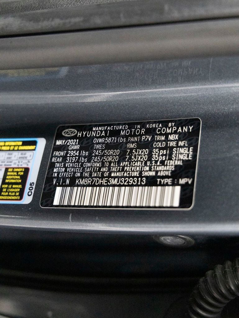 2021 Hyundai Palisade Calligraphy