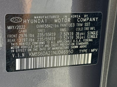 2022 Hyundai Santa Fe Plug-In Hybrid SEL Convenience