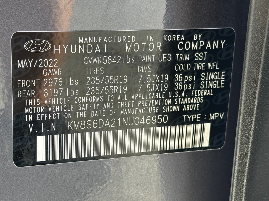 2022 Hyundai Santa Fe Plug-In Hybrid SEL Convenience