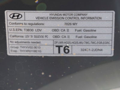 2026 Hyundai Sonata Hybrid SEL