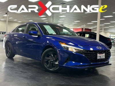 2023 Hyundai Elantra Hybrid Blue