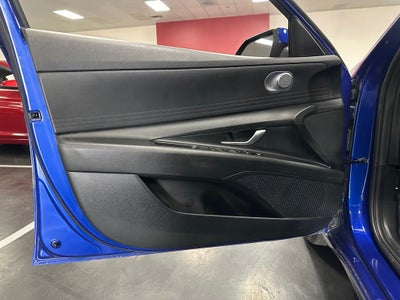 2023 Hyundai Elantra Hybrid Blue
