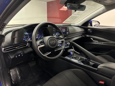 2023 Hyundai Elantra Hybrid Blue