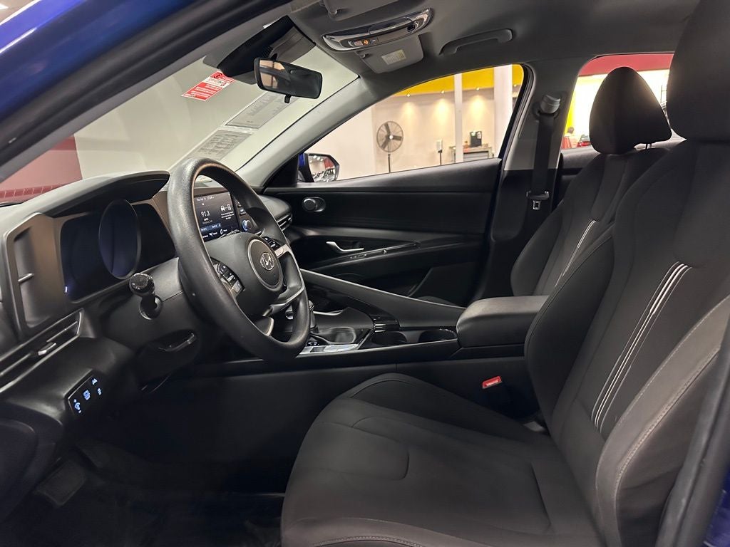 2023 Hyundai Elantra Hybrid Blue