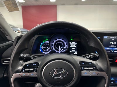 2023 Hyundai Elantra Hybrid Blue