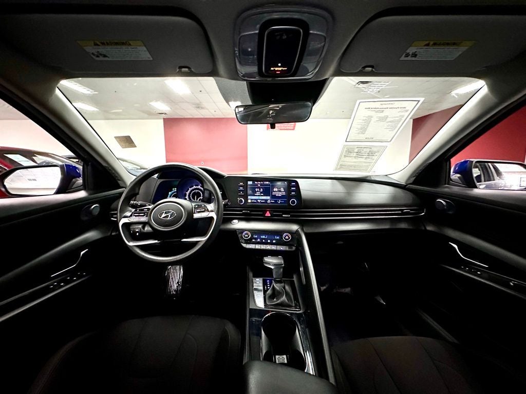 2023 Hyundai Elantra Hybrid Blue