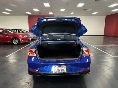 2023 Hyundai Elantra Hybrid Blue