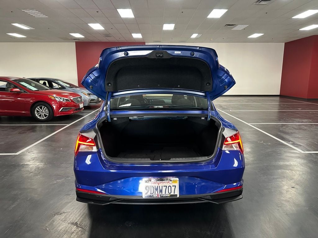 2023 Hyundai Elantra Hybrid Blue