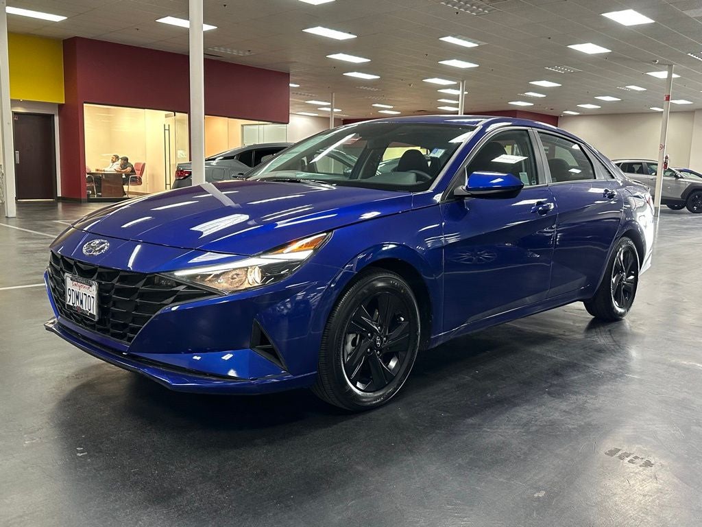2023 Hyundai Elantra Hybrid Blue