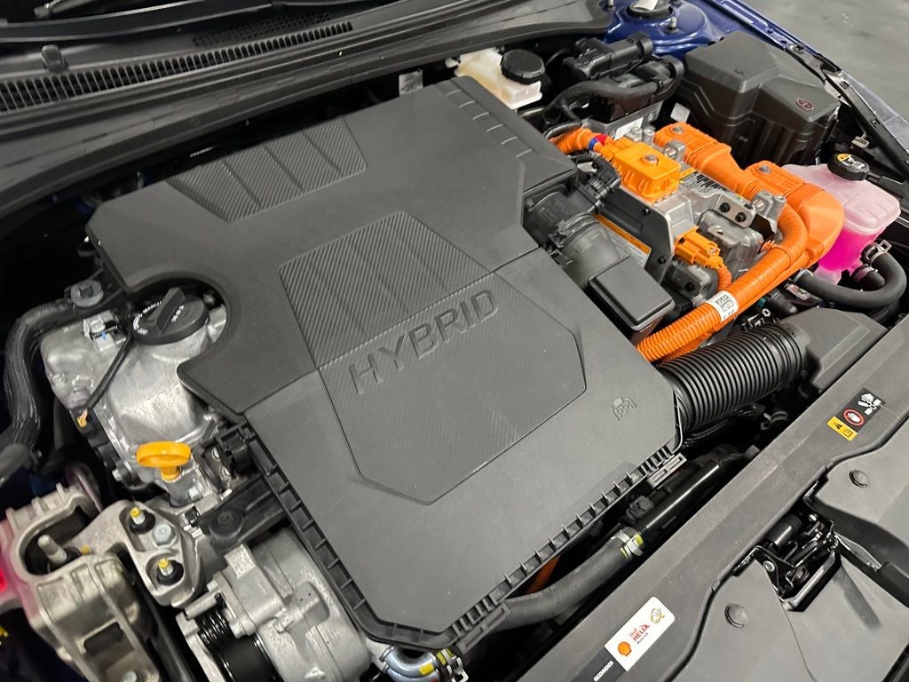 2023 Hyundai Elantra Hybrid Blue